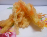 かき揚げ　人参とさつま芋　　超簡単作り方1写真