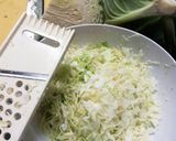 ふりかけで！ 鮭の和風コールスローサラダ作り方1写真