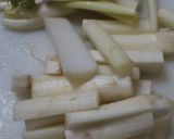 ウドの味噌和え作り方3写真