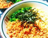 そぼろが美味い♪こだわりの三色丼★作り方22写真