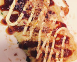 小腹が空いた！残り物で簡単お好み焼き風！作り方5写真