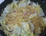 安い　かんたん　キャベツのペペロンチーノ作り方4写真