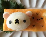リラックマの大根おろしアート＊デコ卵焼き作り方6写真