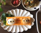 リラックマの大根おろしアート＊デコ卵焼き作り方8写真