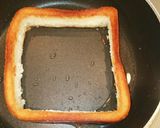 朝ごはん✾甘い枠の中にフレンチトースト作り方2写真