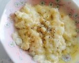 レンジで簡単☆豆乳リゾット☆朝食に作り方2写真