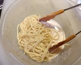 明太子スープパスタ作り方4写真