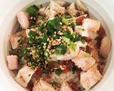 一人ご飯★肉まんの具でオムライス作り方8写真