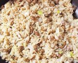 一人ご飯★納豆ツナチャーハン作り方4写真