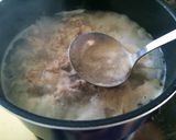 今が旬♪の菜花と豚肉と大根の煮物作り方7写真