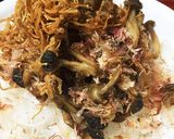 新玉ねぎスライス&揚げきのこのポン酢醤油作り方9写真