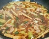 肉なしでも*筍とチンゲン菜の春雨炒め作り方5写真