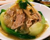 肉なしでも*筍とチンゲン菜の春雨炒め作り方6写真