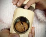 鹿肉（鶏肉）のサクサクくるみ衣揚げ作り方1写真