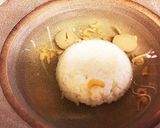 ♡干し貝柱と干しエビのお粥作り方1写真