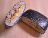 鶏そぼろでおにぎらず作り方9写真