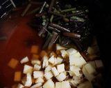 簡単！たけのことわらびの炊き込みご飯作り方3写真
