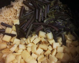 簡単！たけのことわらびの炊き込みご飯作り方4写真