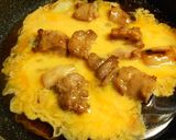 リメイク☆焼き鶏で親子丼作り方3写真