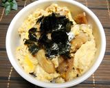 リメイク☆焼き鶏で親子丼作り方4写真