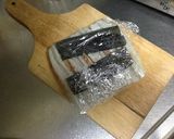減塩おつまみ☆昆布締め竹輪と葱の和えもの作り方2写真