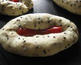 胡麻とチーズのウインナーパン作り方7写真