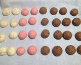 ナッツグラノーラクッキー♪ココアとピンク作り方11写真