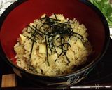 簡単！たけのことわらびの炊き込みご飯作り方5写真