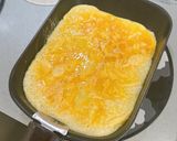 炭酸水で♪ふっわふわな卵焼き作り方4写真