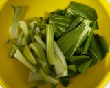 残り物で豚バラと青梗菜ともやしのオイ炒め作り方1写真