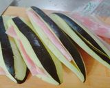 ＊ナスとべーコンのにんにくバター醤油焼き作り方4写真