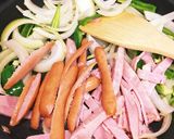 昔、食べた昭和のスパゲッティナポリタン作り方2写真