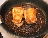 ☽クレソンたっぷり♪中華風チキンバーガー作り方5写真
