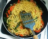 一人暮らしに最適！和風パスタ作り方6写真