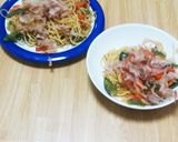 一人暮らしに最適！和風パスタ作り方7写真