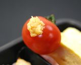 超簡単▶▶トマトかプチトマトにつけて味噌作り方3写真