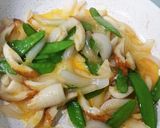 新玉ねぎときぬさやの炒め煮作り方4写真