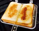 ピーマン・キャベツのホットサンド〜母の味作り方5写真