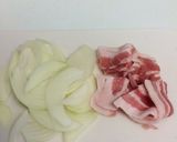 麺つゆで簡単つけうどん ^_^作り方1写真