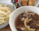 麺つゆで簡単つけうどん ^_^作り方4写真