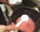 全行程写真付◎炊飯器で簡単桜餅（道明寺）作り方7写真