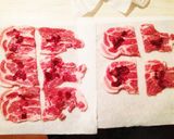 生姜焼き用肉で♬梅しそ香る一口カツ作り方2写真
