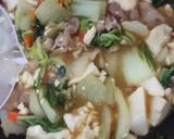 とろ旨♪白菜と豚肉の甘酢あん豆腐作り方9写真