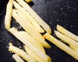 冷凍ポテト炒め作り方1写真