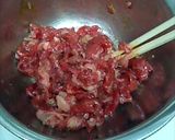 おかずになる♪ ビーフポテトサラダ作り方1写真