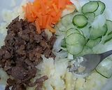 おかずになる♪ ビーフポテトサラダ作り方3写真