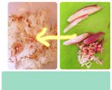 みぃーんな大好き☆そぼろ丼☆焼蓮根のせ作り方6写真