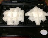ワッフルメーカーでチーズモッフル作り方3写真