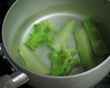 ﾌﾞﾛｯｺﾘｰの茎でﾏﾖ味噌ｻﾗﾀﾞ作り方1写真