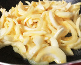 簡単！新玉ねぎだけの♡お好み焼き風作り方2写真